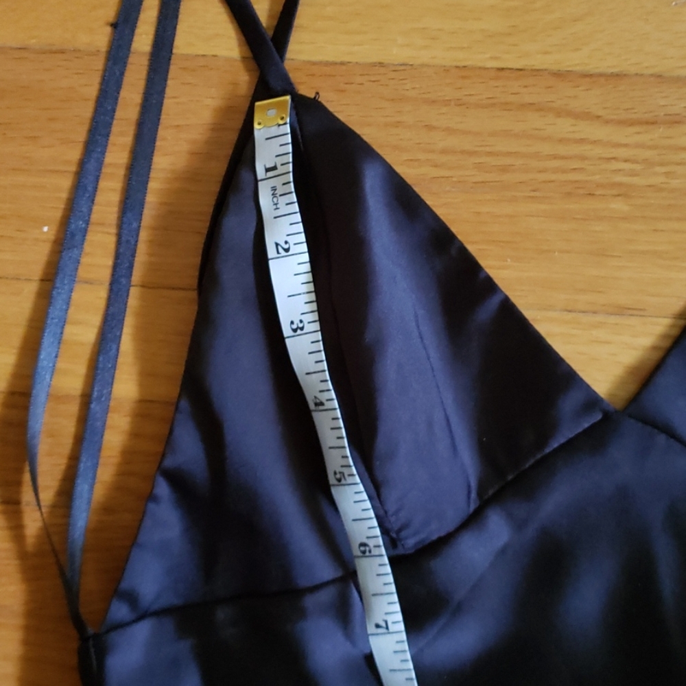 Daya by Zendaya Black Cami Slip Dress (M) - Picture 11 of 12